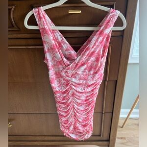 DVF silk ruched top Y2K